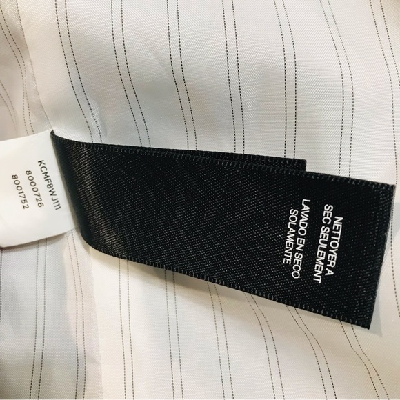 Kenneth Cole Denim Lapel Glen Plaid Blazer Sz US S - Picture 15 of 17